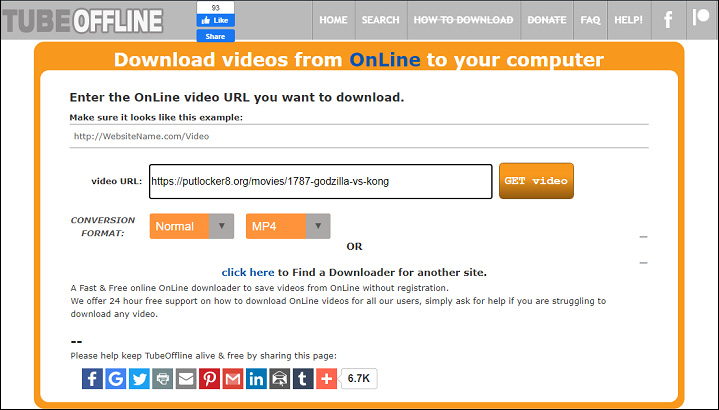 FAQ   - How to download a video from