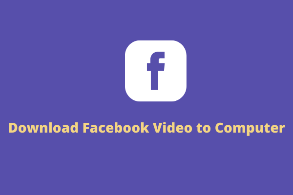 How to download facebook video on pc