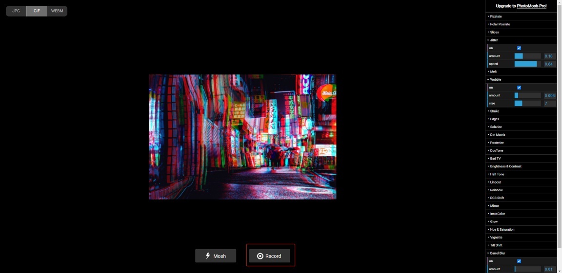 export the glitch GIF