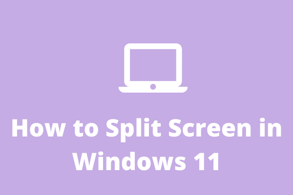 how to do split screen on windows