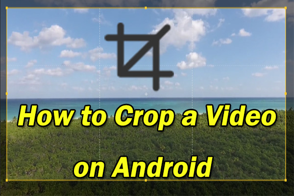 how to crop a video on android phone