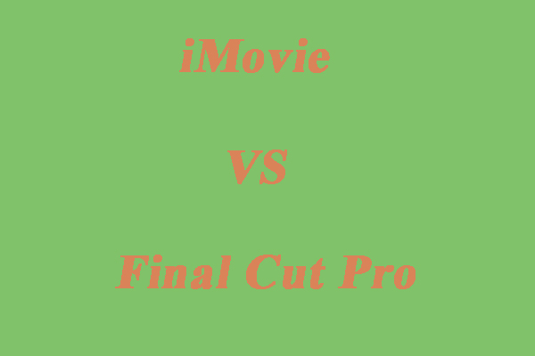 imovie vs final cut pro