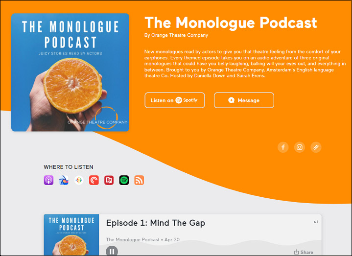 Monologue Podcast