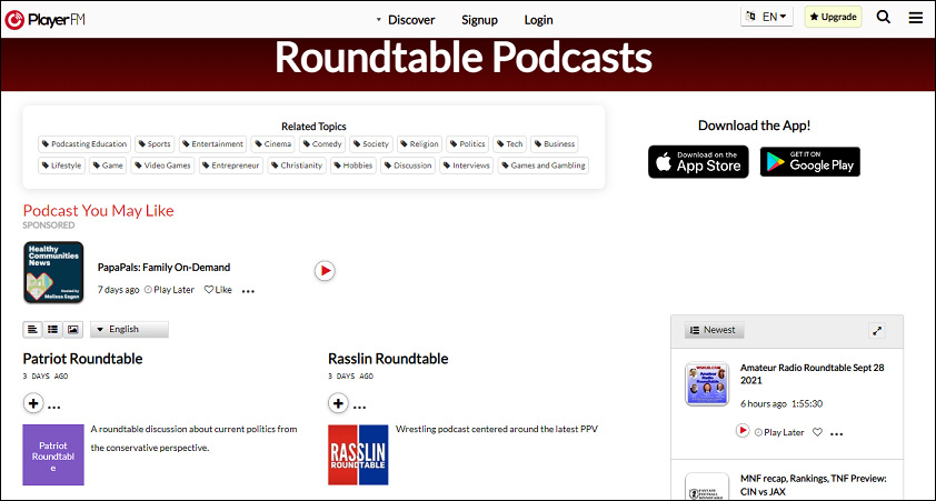 Roundtable Podcast