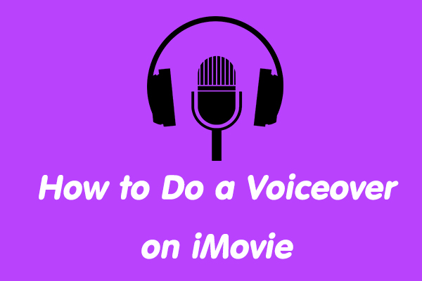 imovie voice over