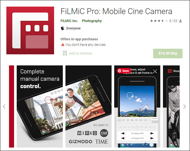 Pro Filmmaker Apps