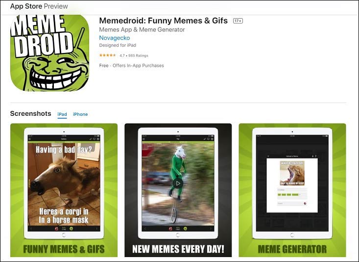 Free Meme Generator Apps for Android & iPhone