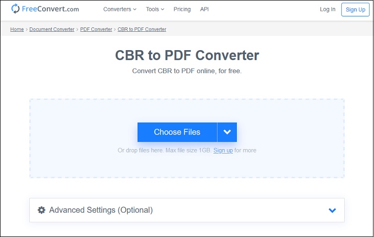 convert cbr cbz to pdf