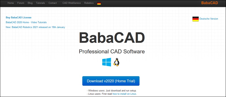babacad free for windows 7