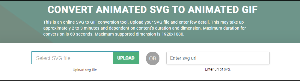 Converter SVG em GIF Grátis e Online 