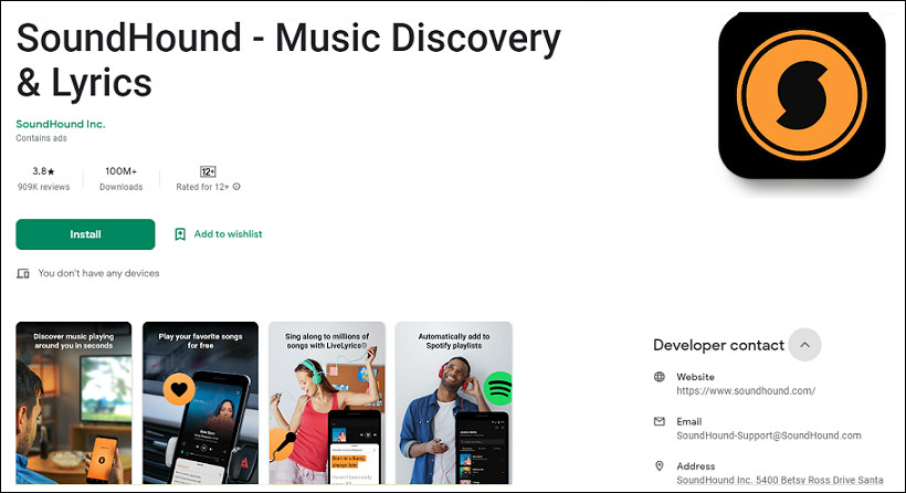 MusicID - Music Recognition and Lyrics