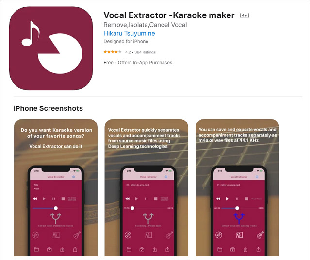 Vocal Extractor -Karaoke maker