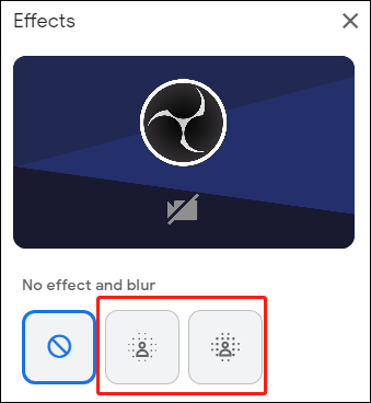 blur background