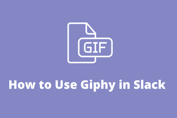 add giphy to slack