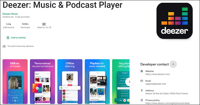 Music: Songs & Podcasts - Apps on Google Play