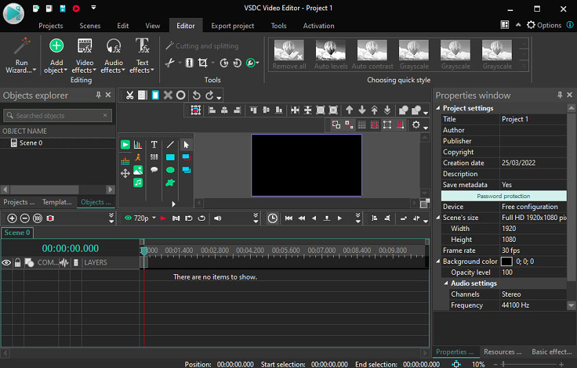 VSDC Free Video Editor