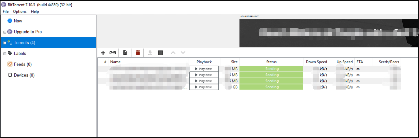 vuze vs bittorrent vs utorrent