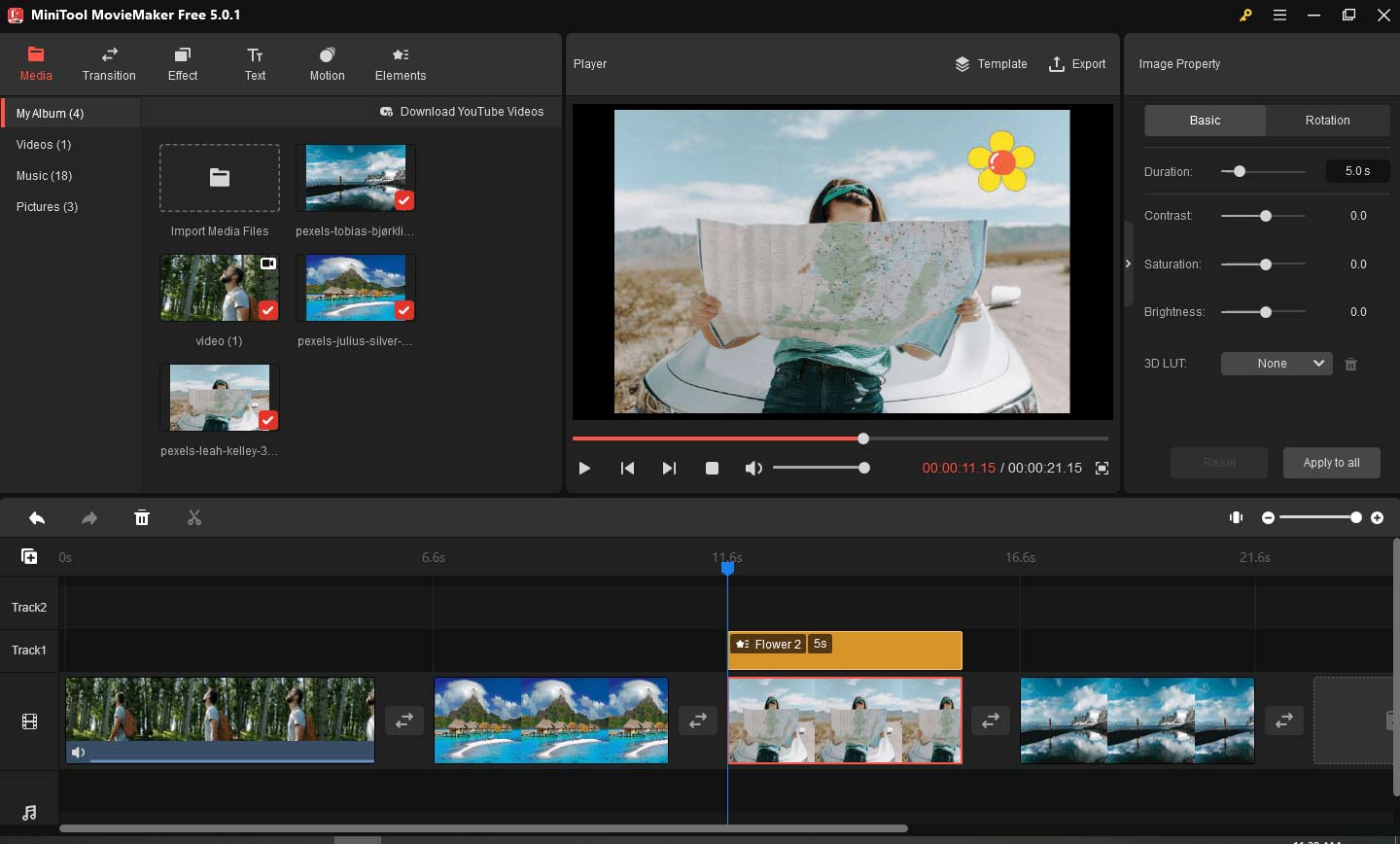 Top Free Video Editors To Create Edit Videos On Windows Minitool Moviemaker