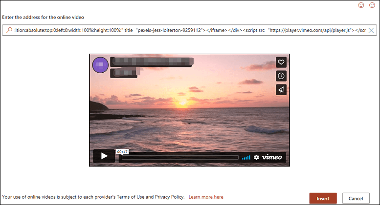 How To Embed A Vimeo Video On Website WordPress Google Slides