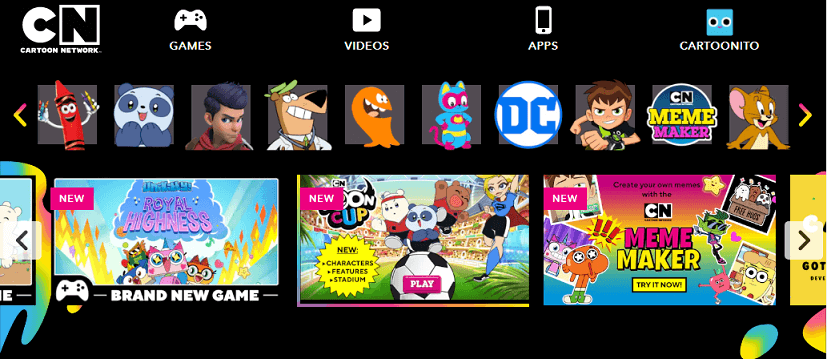 Cartoon Network Games, Free Kids Games