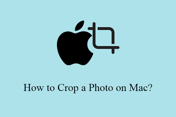 how to crop photo in mac