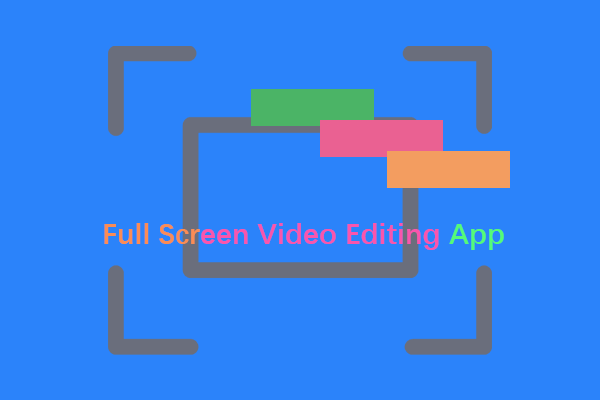 full screen photo video maker app