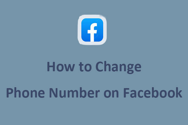 how to change phone number on Facebook