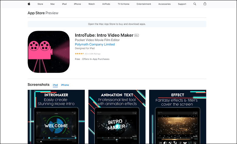 Gaming Intro Maker on the App Store